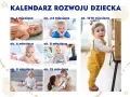 Kolejne etapy rozwoju dziecka: od noworodka do raczkującego malucha. Każdy skok rozwojowy to nowe umiejętności i radość.