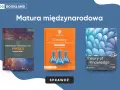 Książki do przygotowania do matury międzynarodowej: Physics, Chemistry, Theory of Knowledge.