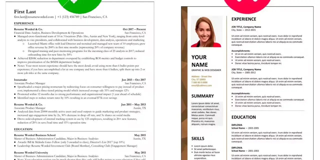 Poprawny i błędny przykład CV. Dowiedz się, jak napisać maila z CV, by zrobić dobre wrażenie.