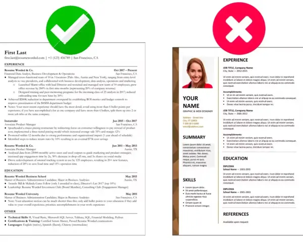 Poprawny i błędny przykład CV. Dowiedz się, jak napisać maila z CV, by zrobić dobre wrażenie.
