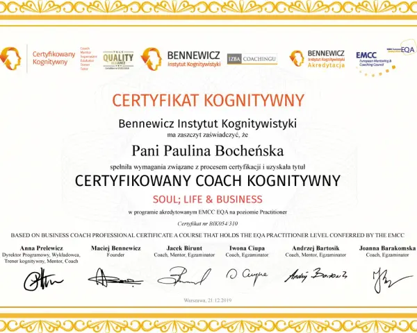 Coaching kognitywny – co to znaczy i jak zmienia myślenie?